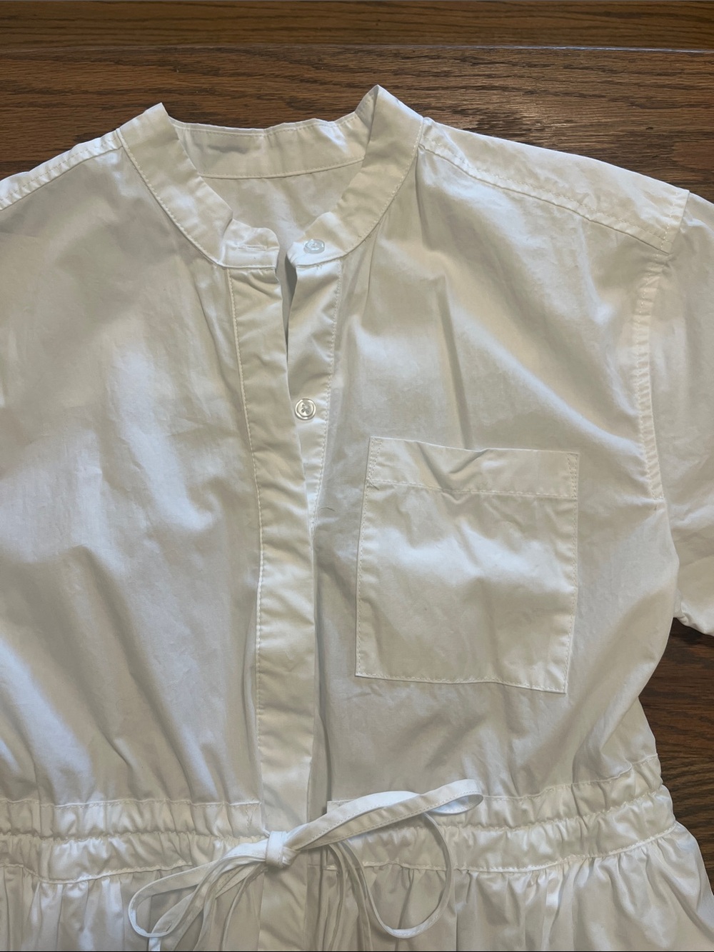 Women’s white midi dress size XSmall EUC - Picture 3 of 9